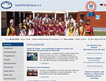 Tablet Screenshot of nepalhilfe-beilngries.de